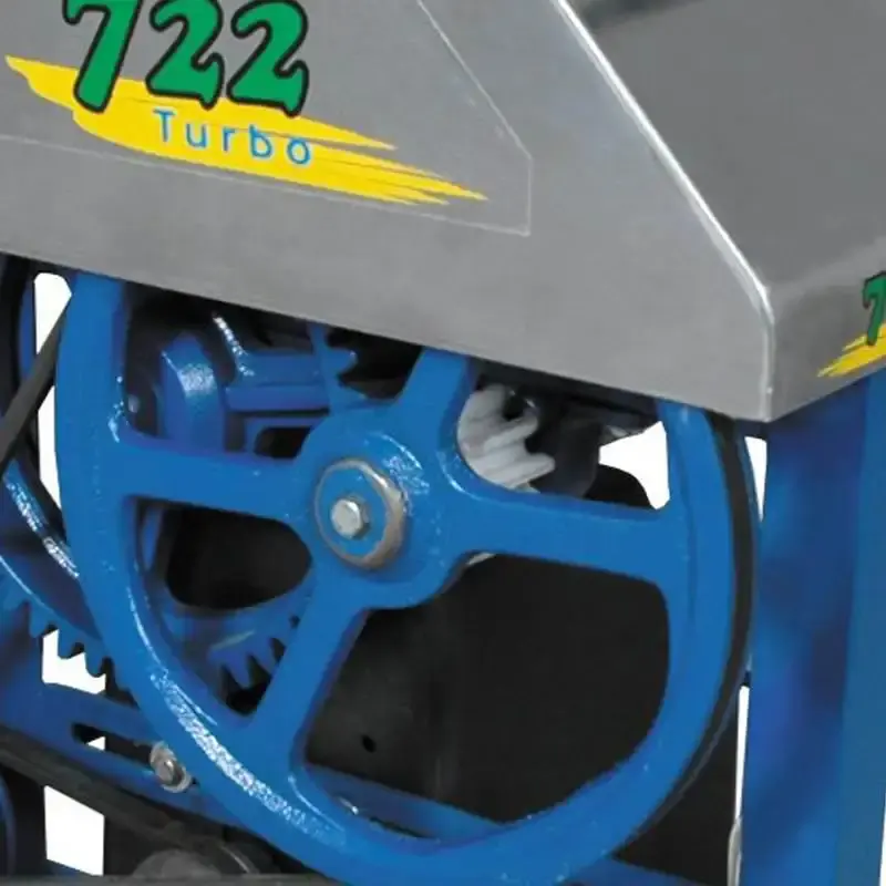 Engenho moenda para cana rolos de ferro motor 1,5 CV turbo B-722 Maqtron 220 V — fotografia 3