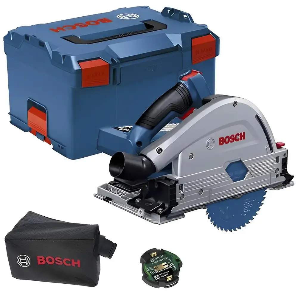 Serra Circular de Imersão 18v BRUSHLESS s/ Bateria GKT 18V-52 GC BOSCH — fotografia de referência