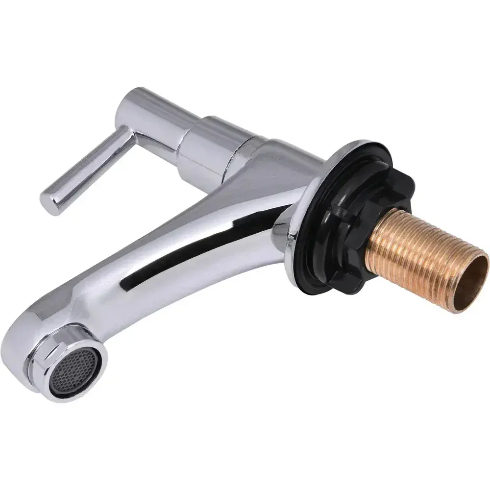 Torneira lavatório fixa 1/4 metal C60 Liege — fotografia 7