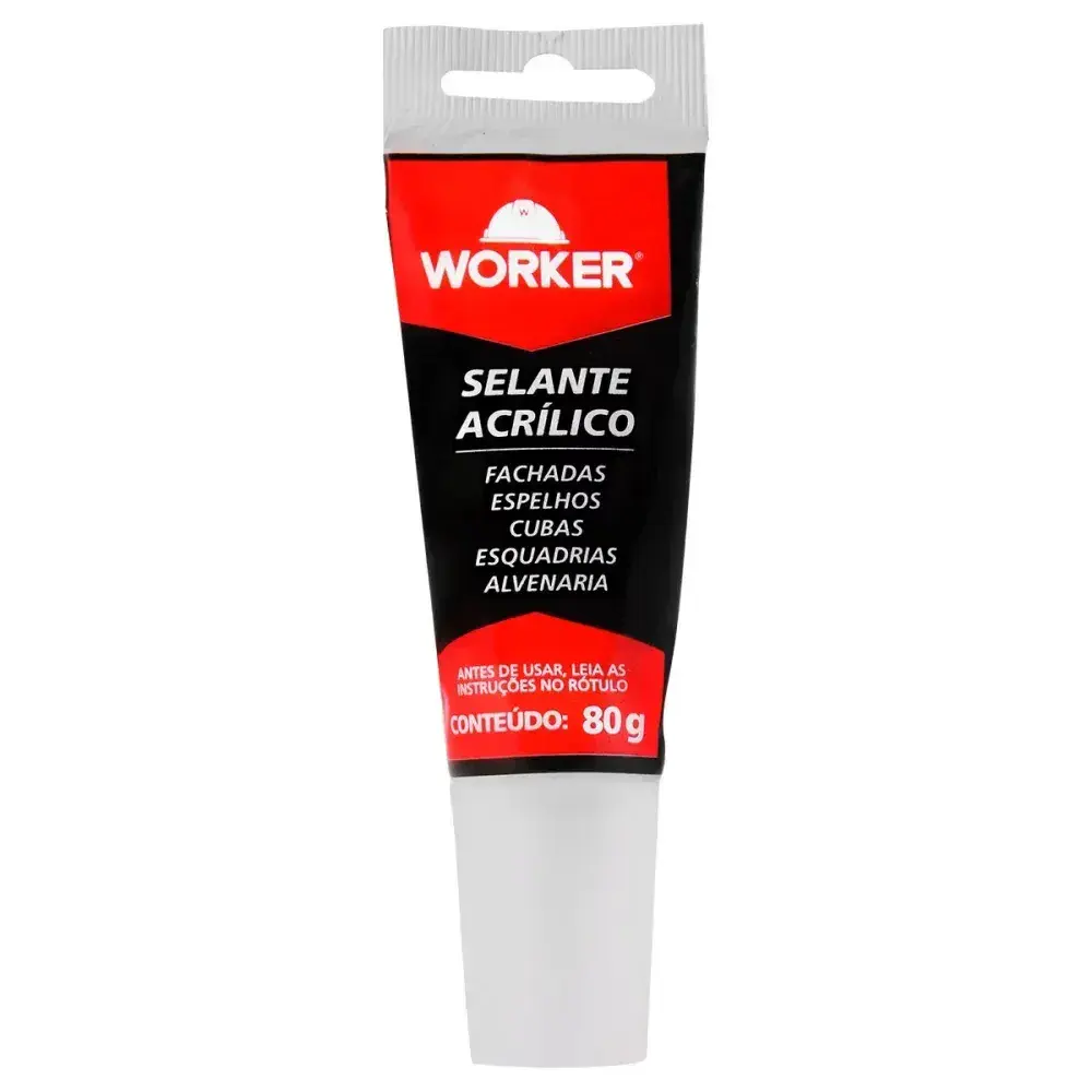 Selante acrílico para vedação 80G Worker — fotografia 6