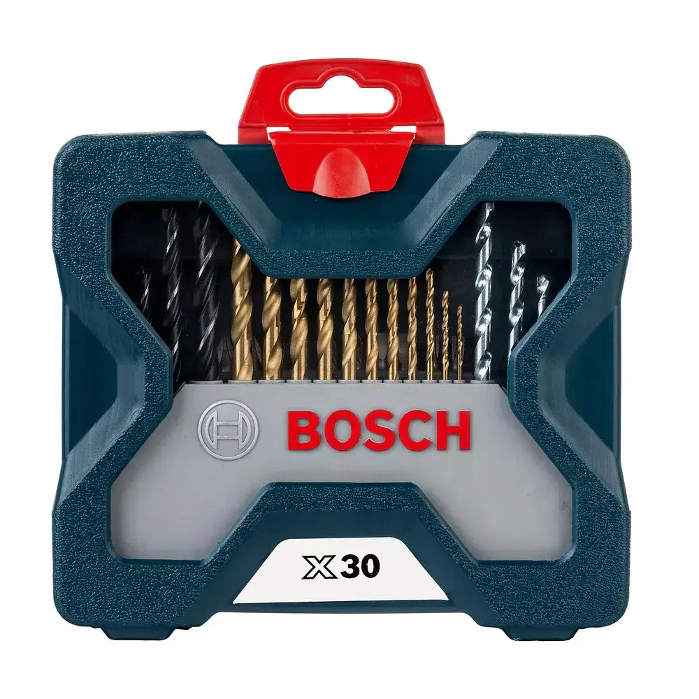 Parafusadeira de impacto 2 bateria e estojo de brocas 30 pçs Bosch — fotografia 6