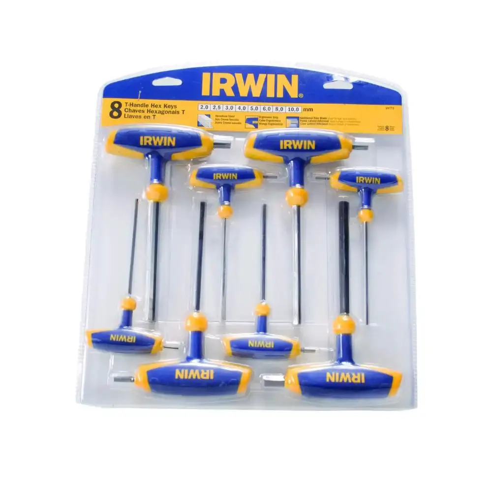 Jogo de chave hexagonal 0,20 a 1,00CM 8 peças Irwin — fotografia de referência