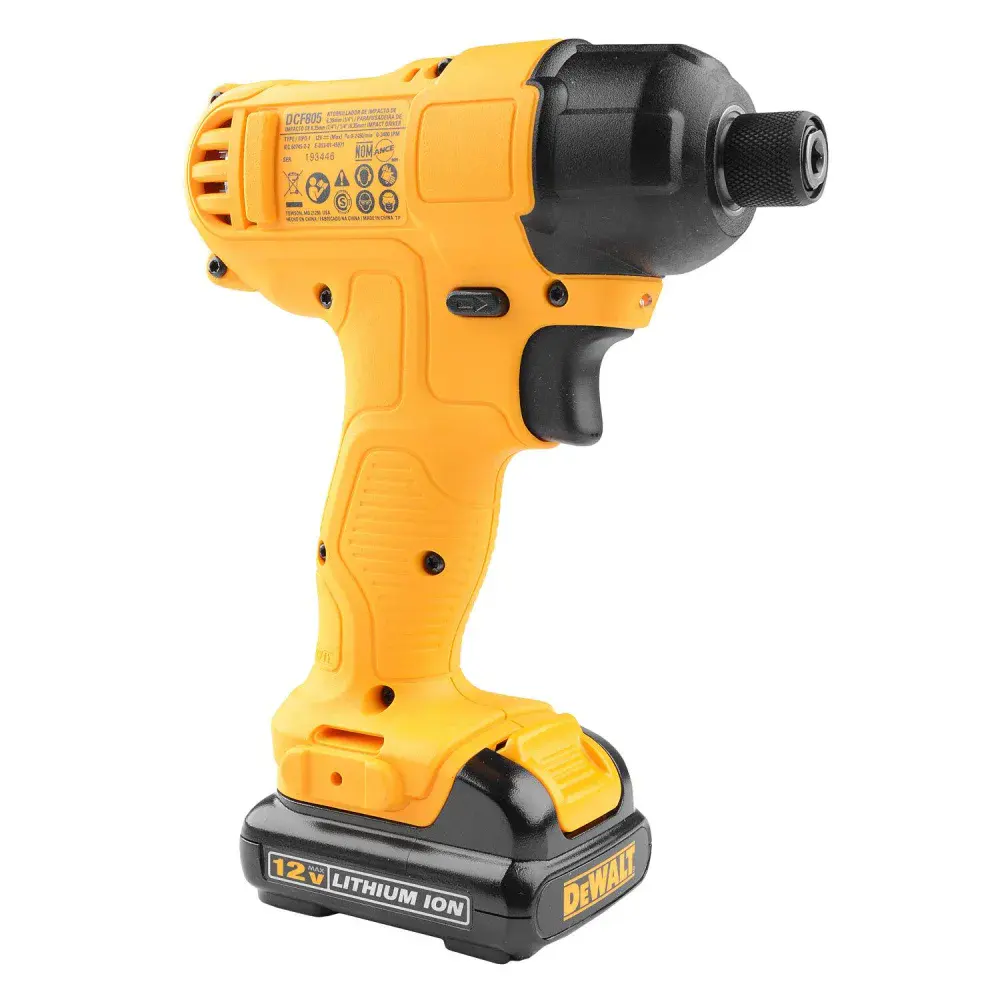 Kit furadeira e parafusadeira de impacto bivolt DCK199C2-BR Dewalt — fotografia 8