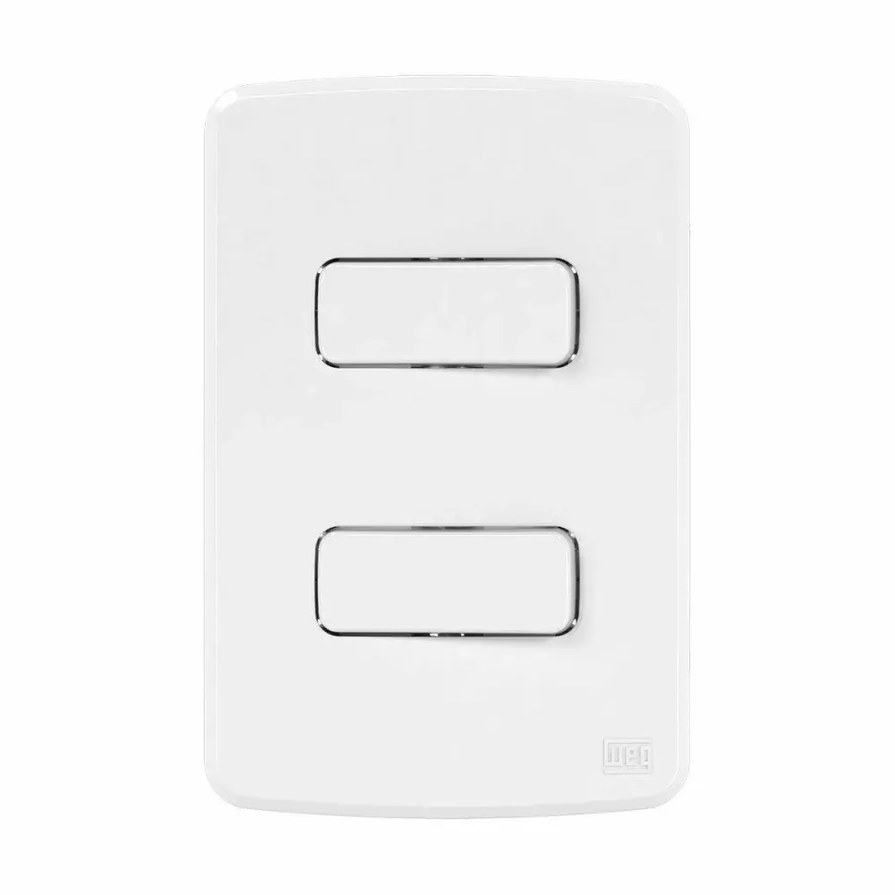 Interruptor 2TP linha composé 4X2 branco 10A da WEG — fotografia de referência