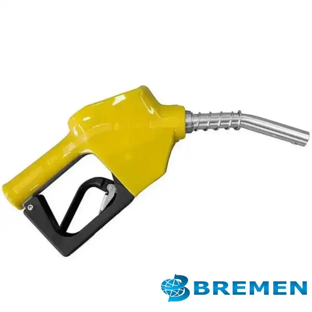 Bico abastecimento 1/2 polegada curto 70L/M para posto Bremen amarelo — fotografia 4