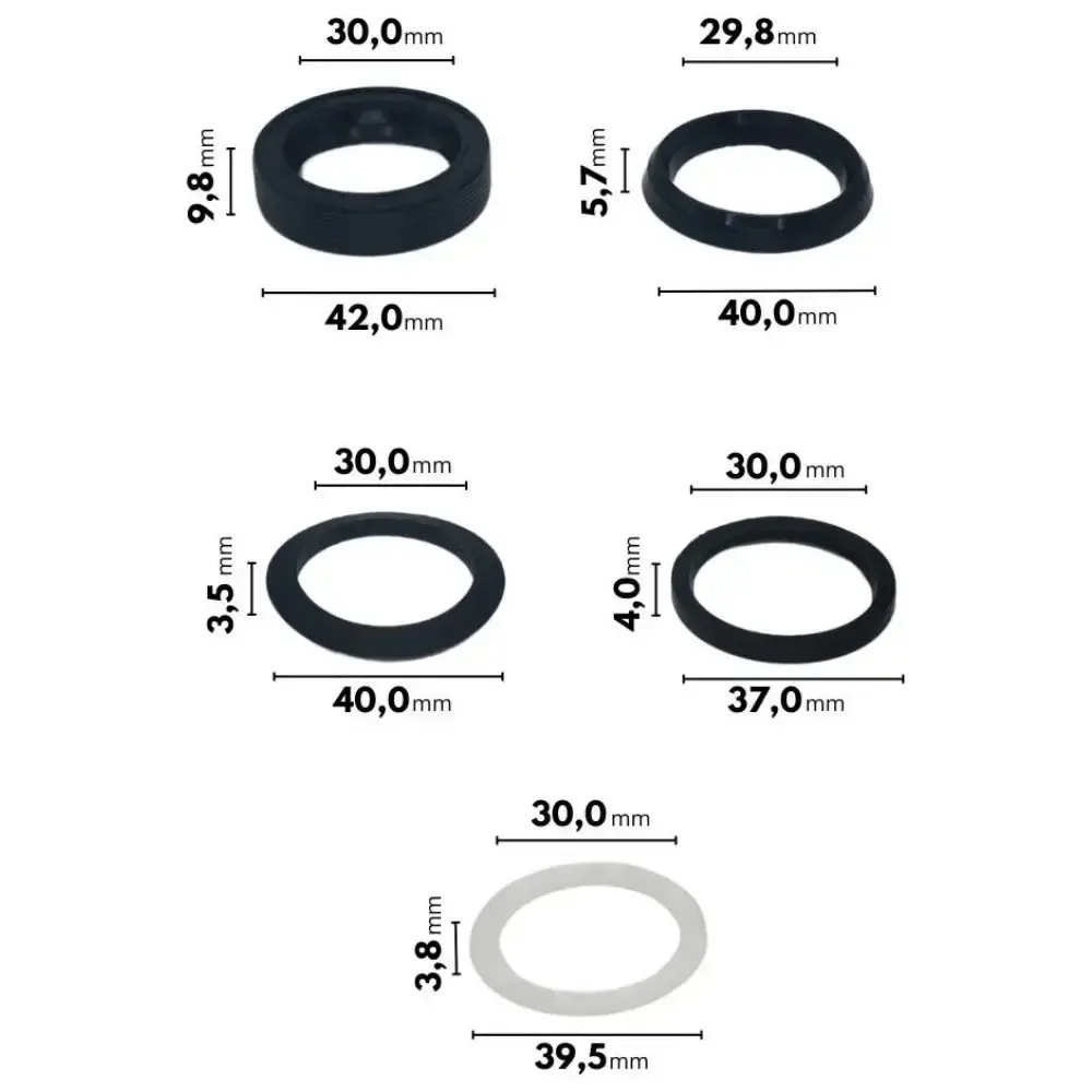 Conjunto de acessórios para bomba LR28/3 com motor única ZM — fotografia 3