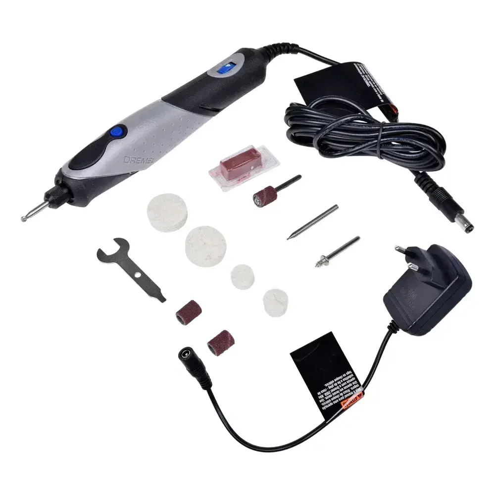 Microrretífica stylo+ com 11 acessórios Dremel bivolt — fotografia 6