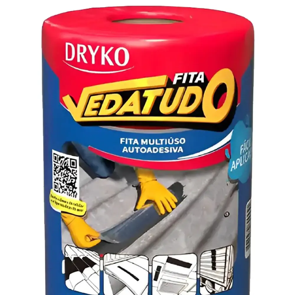 Fita Asfáltica 30cm x 10 Metros e Primer Asfáltico 1 Litro DRYKO — fotografia 5