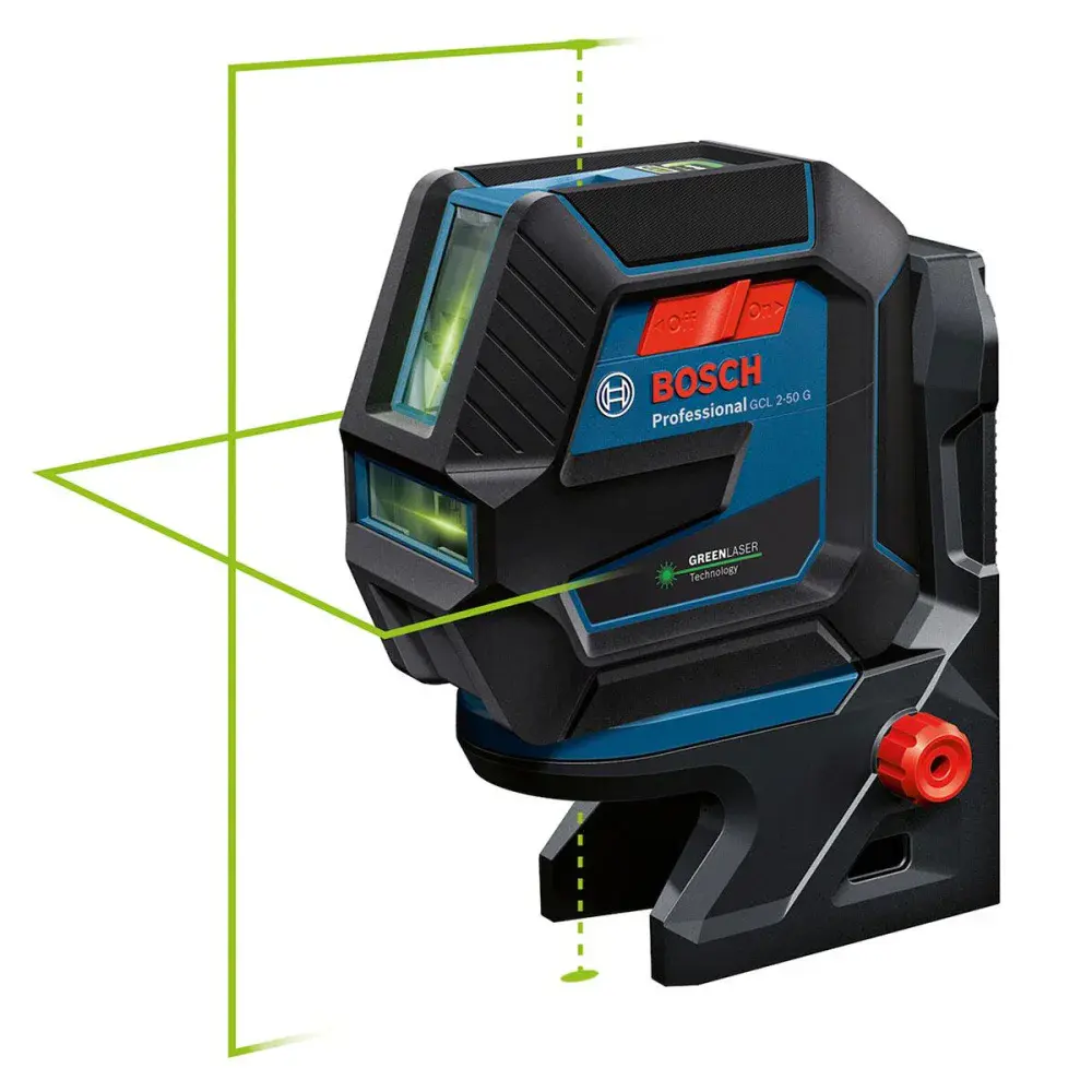 Nível laser modelo gcl 2-50 g na cor verde 15M da Bosch — fotografia 4