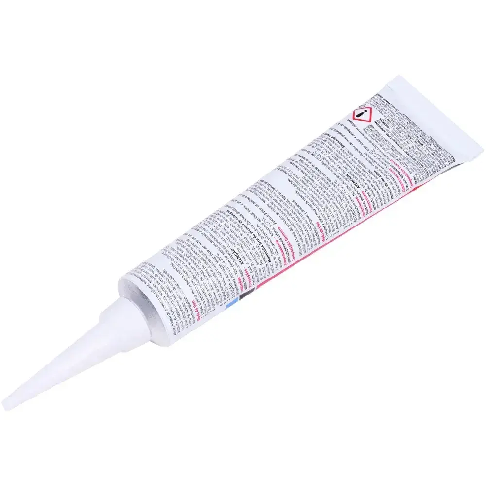 Silicone alta temperatura 50 gramas vermelho Tekbond — fotografia 8