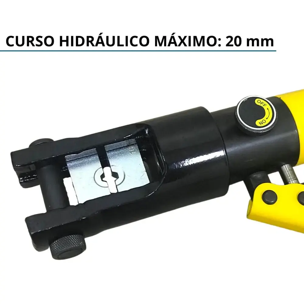 Alicate hidráulico crimpador 10 a 300 MM ImportWay — fotografia 4