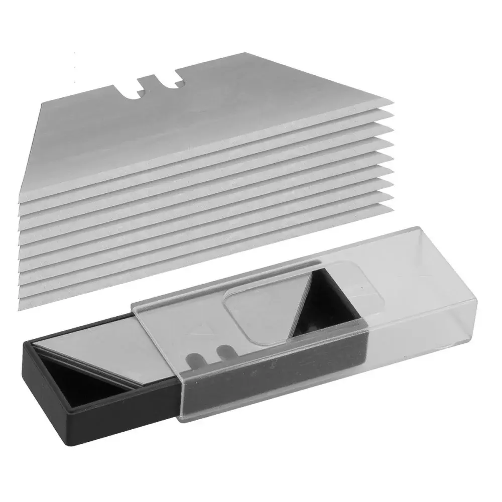 Lâmina estilete corte trapezoidal 10 peç Worker — fotografia de referência