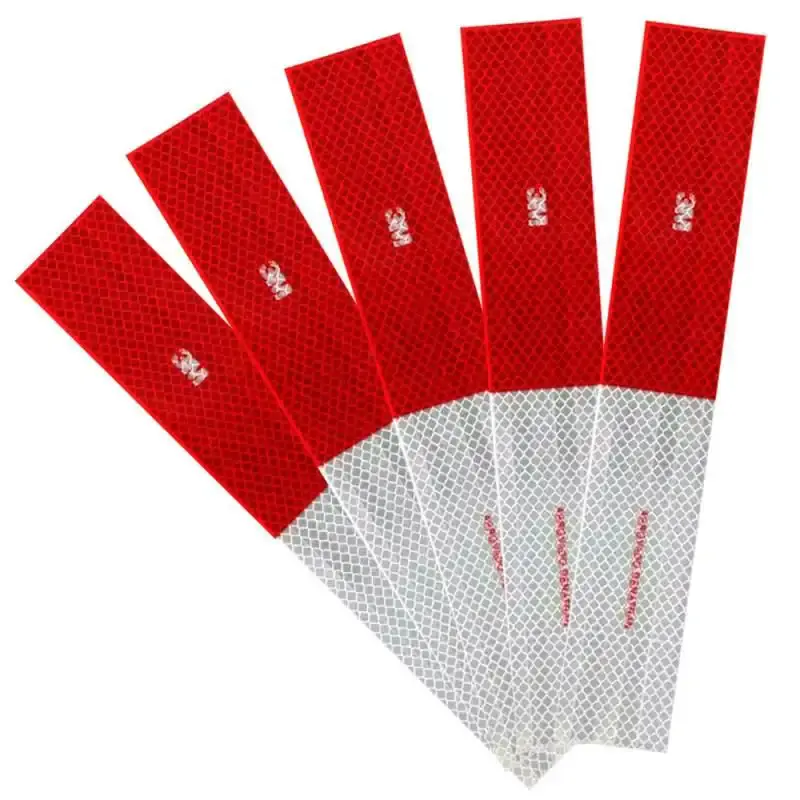 Fita refletiva lateral lado esquerdo 30 CM 3M kit com 5 peças 3M — fotografia de referência
