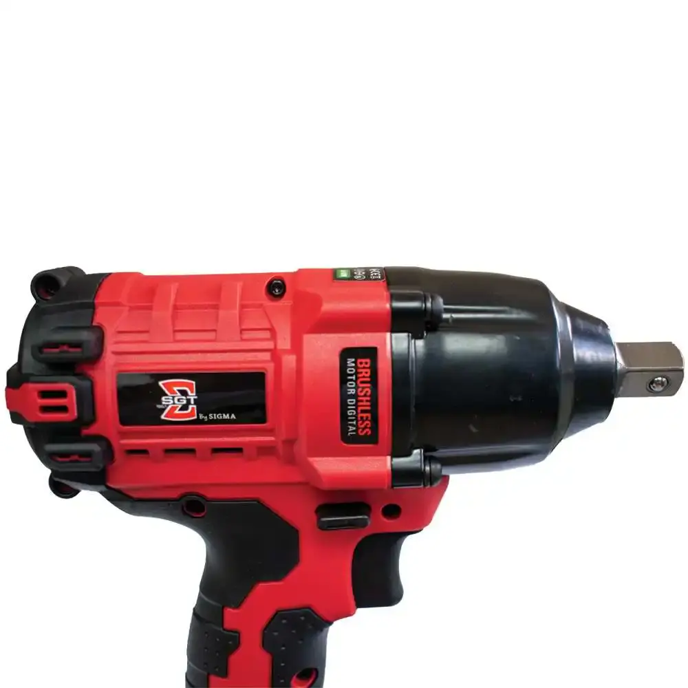 Chave de Impacto Bateria 20V 1/2 polegadas Brush 620NM 4Ah C|Bateria e Maleta SGT-7500-Bivolt — fotografia 4
