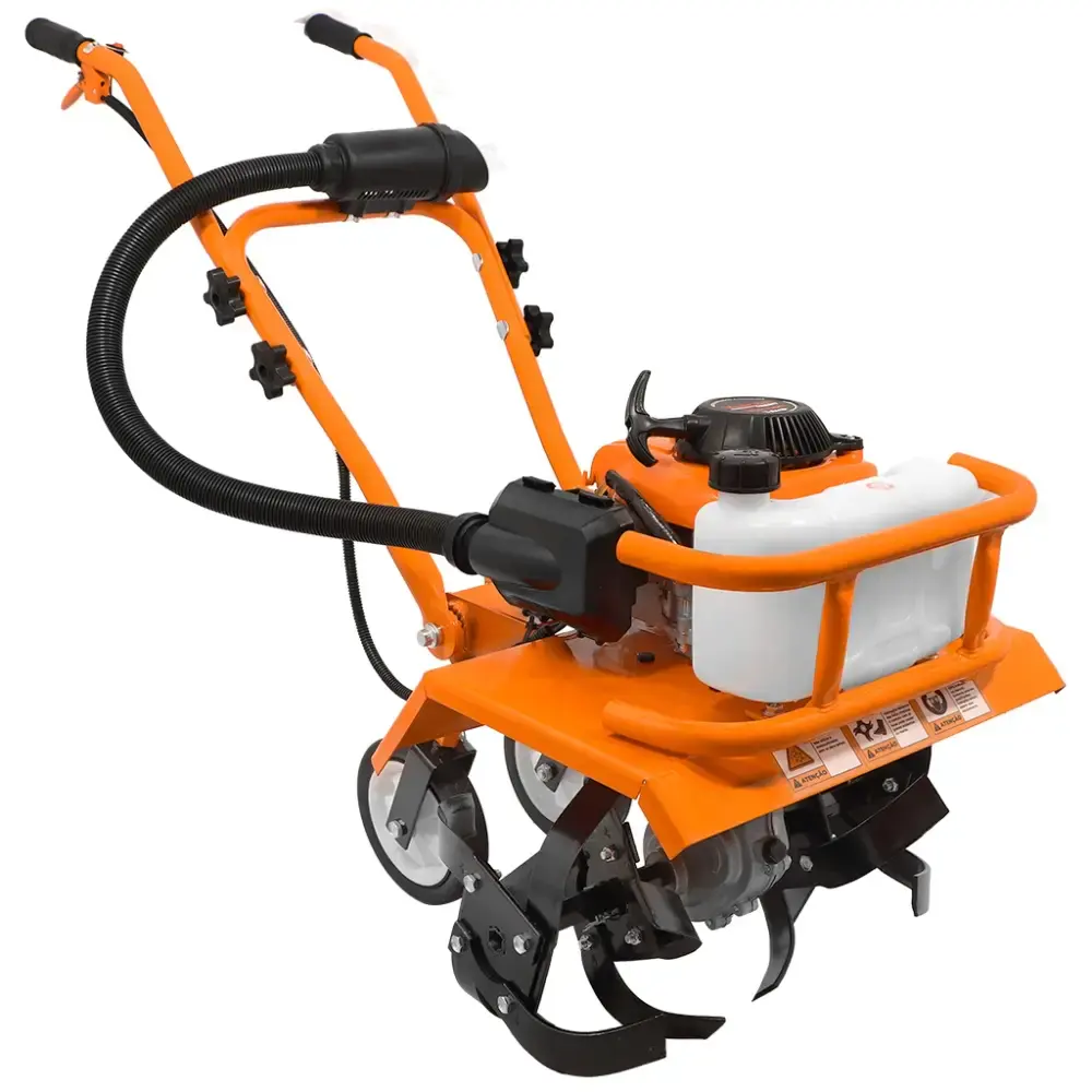 Motocultivador gasolina 3,6 HP 4T 62 CC rodas e enxadas VMC360 82023 Vulcan