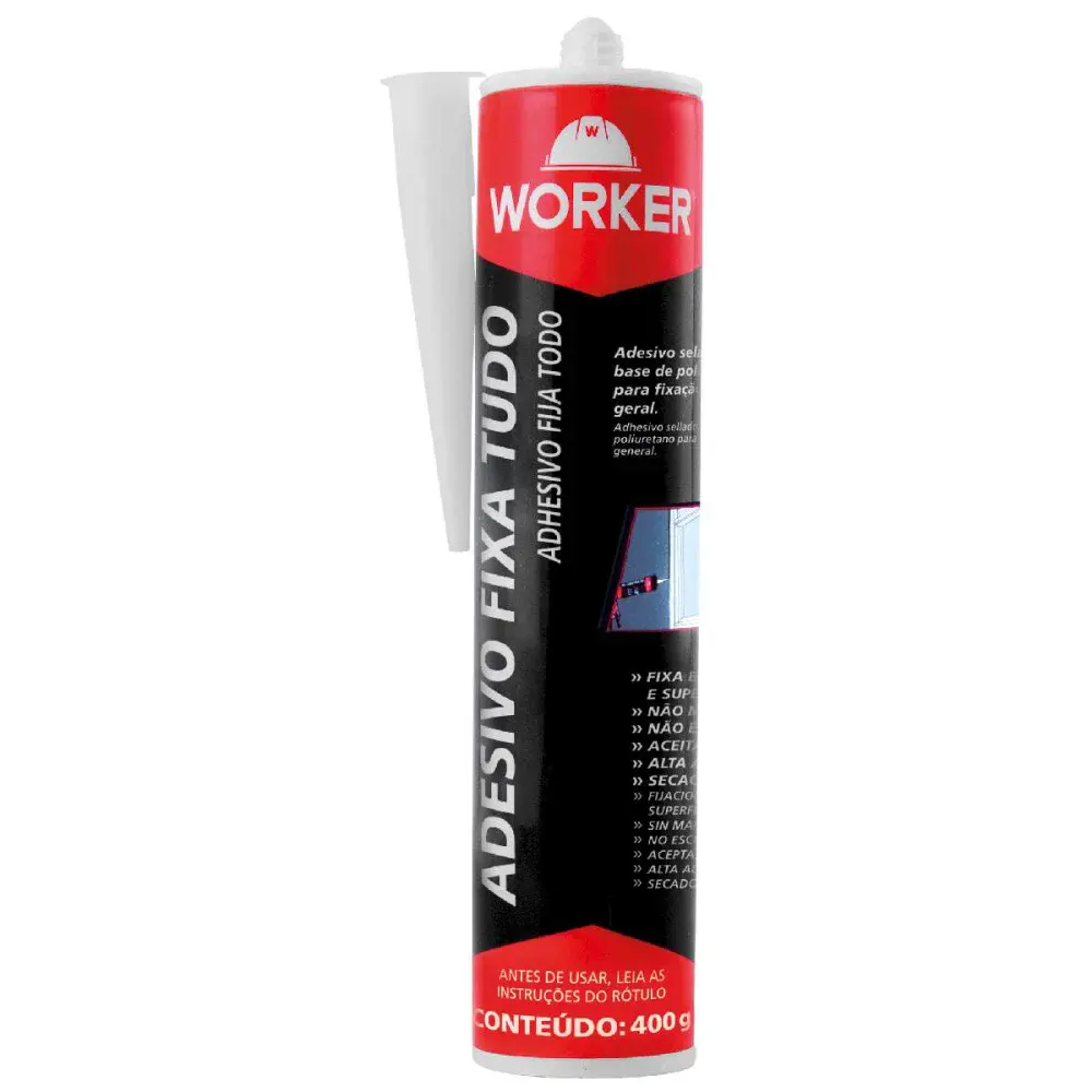 Adesivo selante 400G fixa tudo Worker — fotografia de referência
