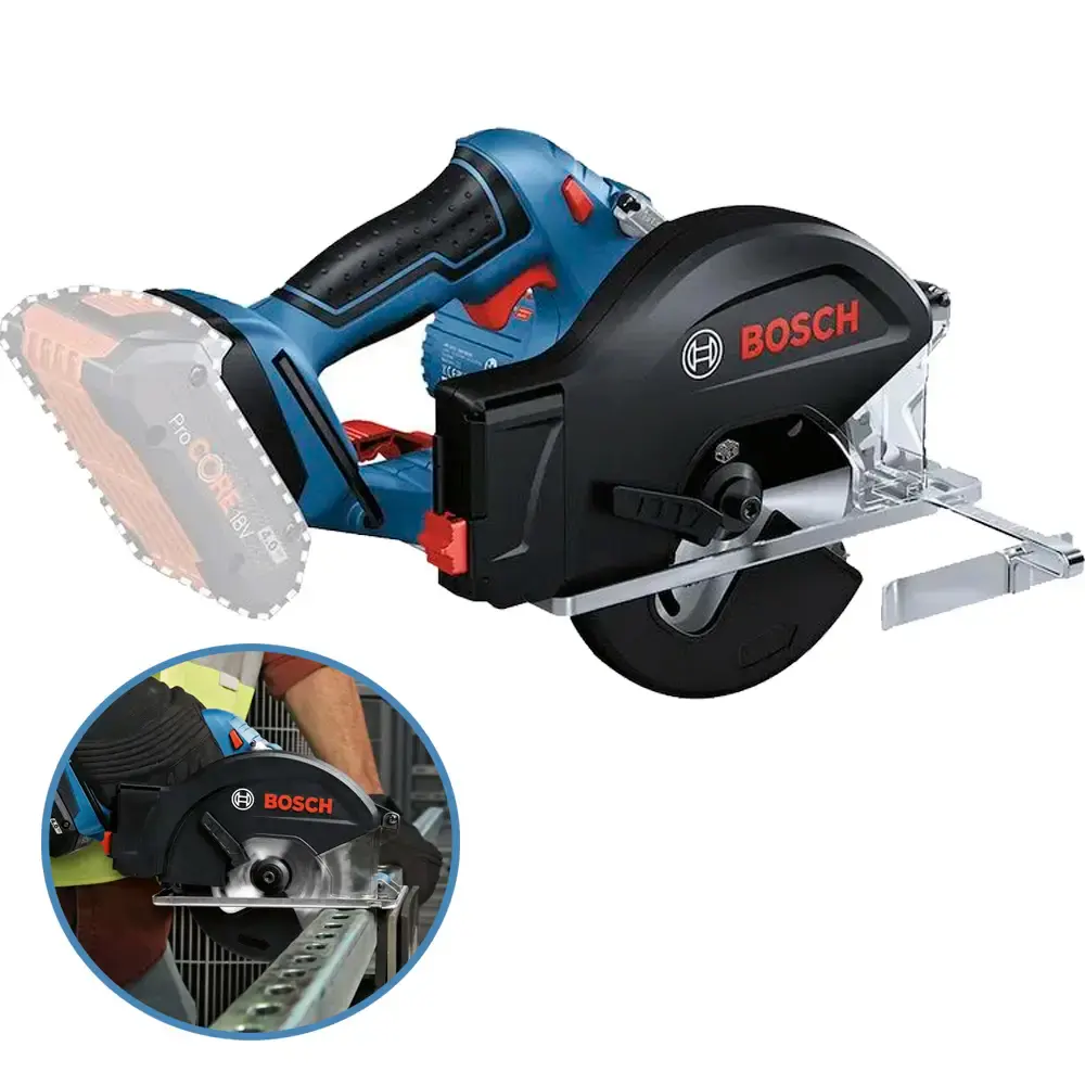 Serra circular bateria Bosch GKM 18V-50 18V sem bateria sem carregador Bosch — fotografia de referência