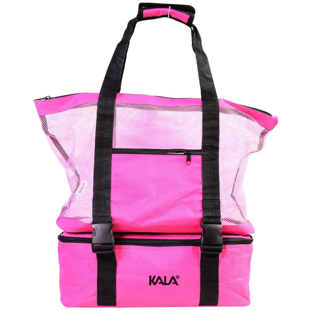 Bolsa térmica sintética 2 em 1 rosa 35L Kala — fotografia 2