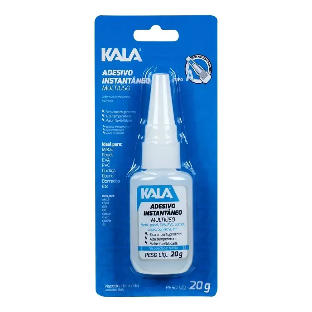Adesivo instantâneo multiuso 20G Kala — fotografia 7