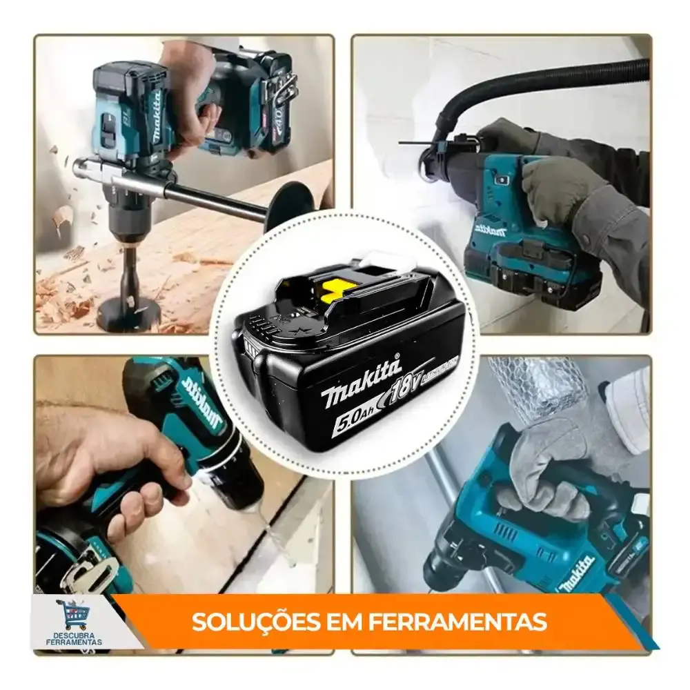 Bateria 5.0AH 18V li-ion BL1850 Makita — fotografia 5