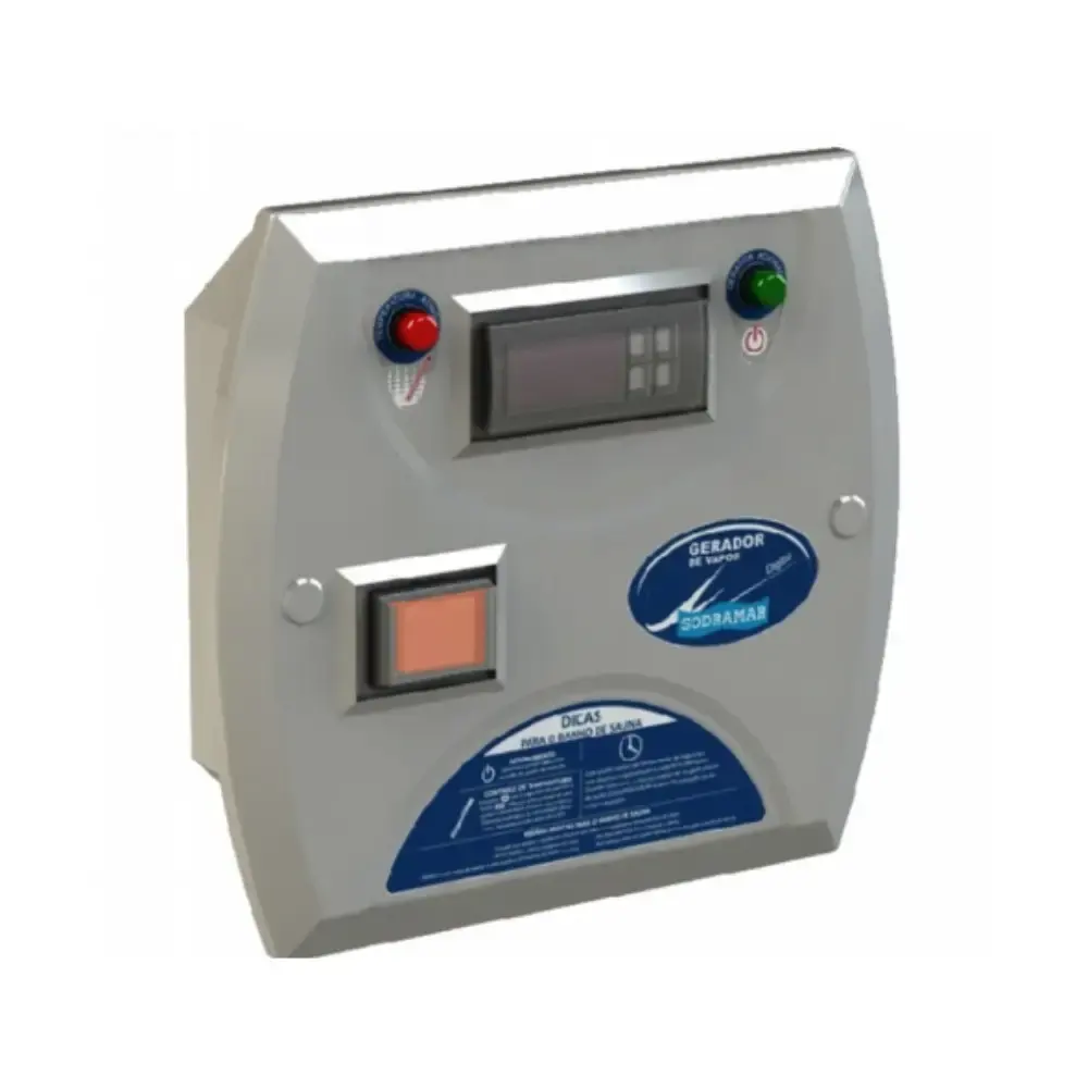 Comando Digital para Sauna 4 kw / 6 kw / 9 kw Steam Inox SODRAMAR 220 V
