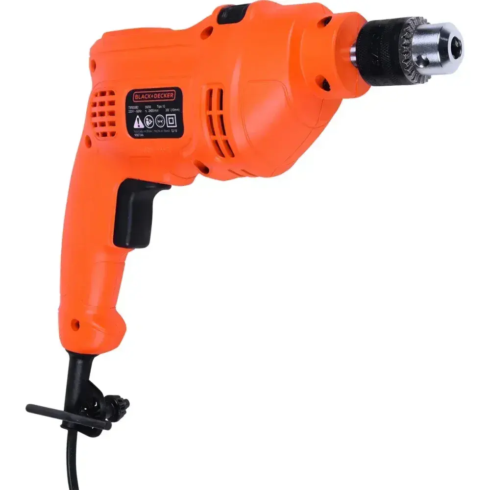 Furadeira de impacto 3/8 2800RPM 560W 127V blackdecker Black & Decker — fotografia 8
