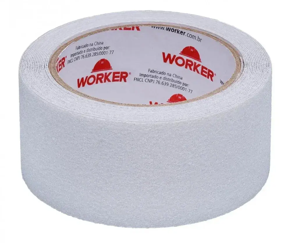 Fita antiderrapante 50MM x 5M transparente Worker — fotografia 3
