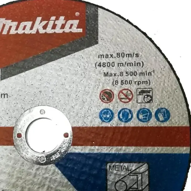 Disco de corte para metal 7 POL 180 MM D-19940-10 kit 4 peças Makita — fotografia 4