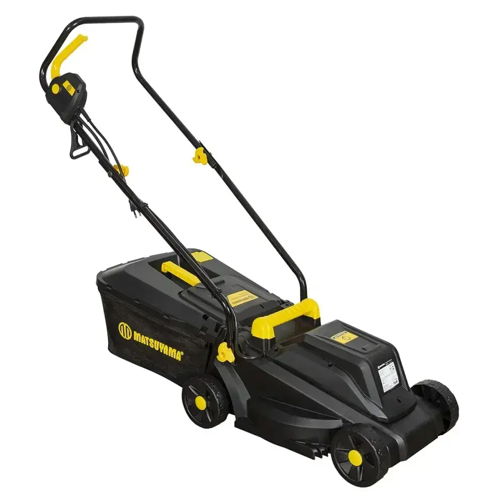 Cortador de grama elétrico 1200W 220V Matsuyama — fotografia 8