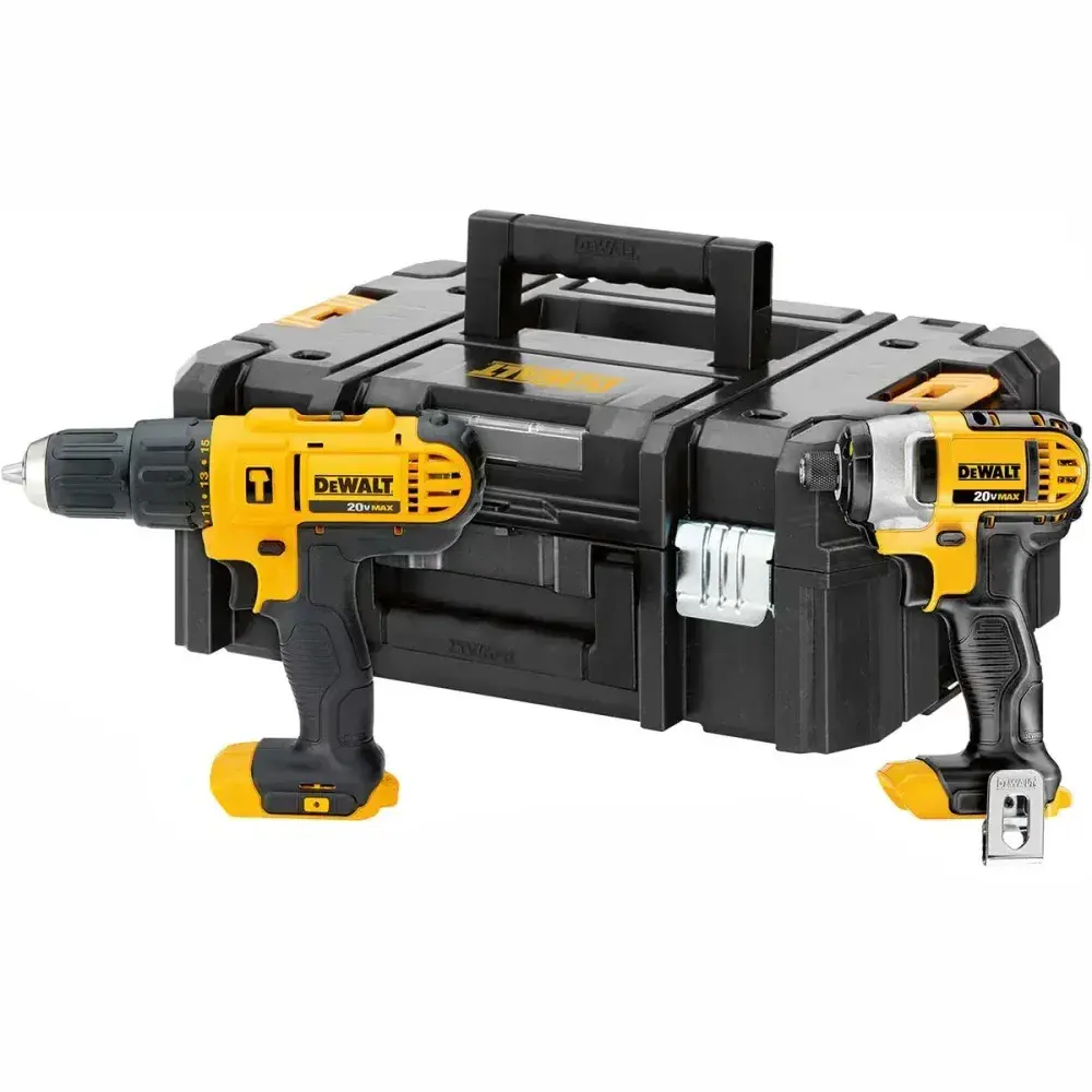 Kit parafusadeira e chave de impacto à bateria 20V biv Dewalt — fotografia 4