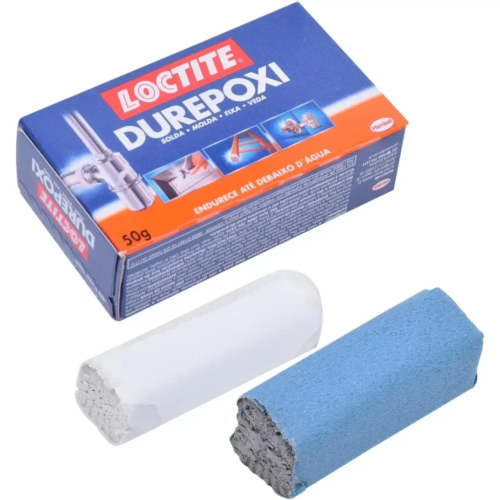 Adesivo durepoxi para uso geral cinza 50G Henkel — fotografia 4