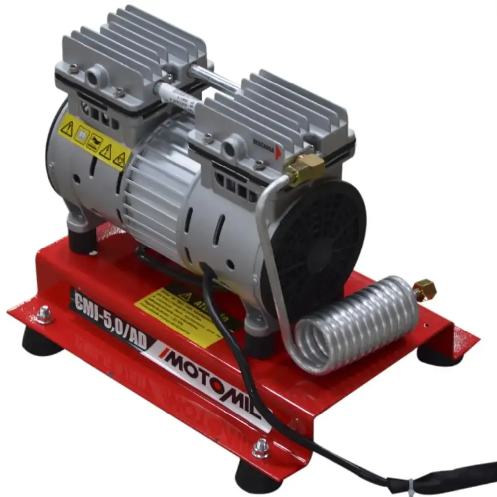 Compressor ar direto 1HP poço artesiano CMI-5 AD silencioso sem óleo MotoMil 110 V — fotografia 3