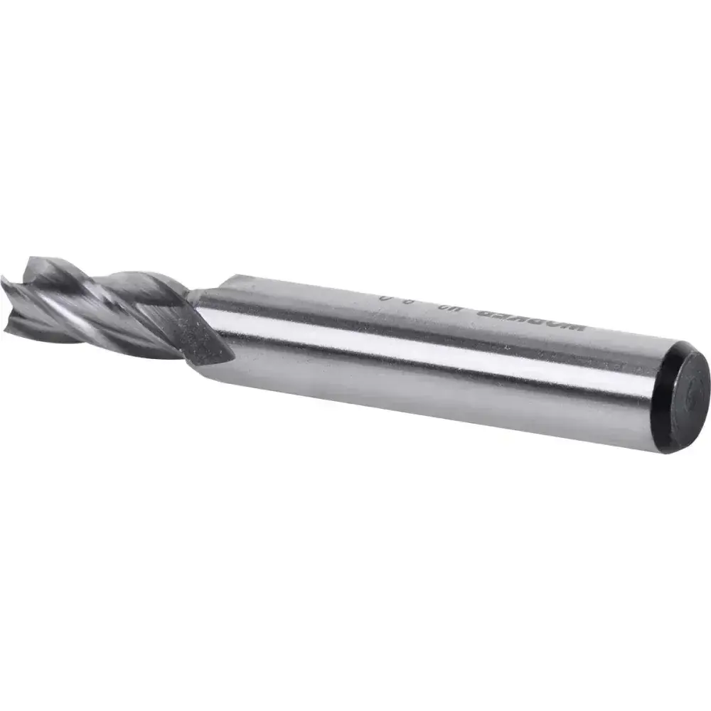 Fresa de topo reto aço rápido 8MM Worker — fotografia 9