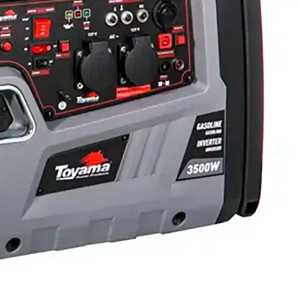 Gerador Gasolina 3.5kva 192 cc Partida Elétrica 4T Digital TG3500ISERP-XP e Controle Remoto TOYAMA 220 V — fotografia 12
