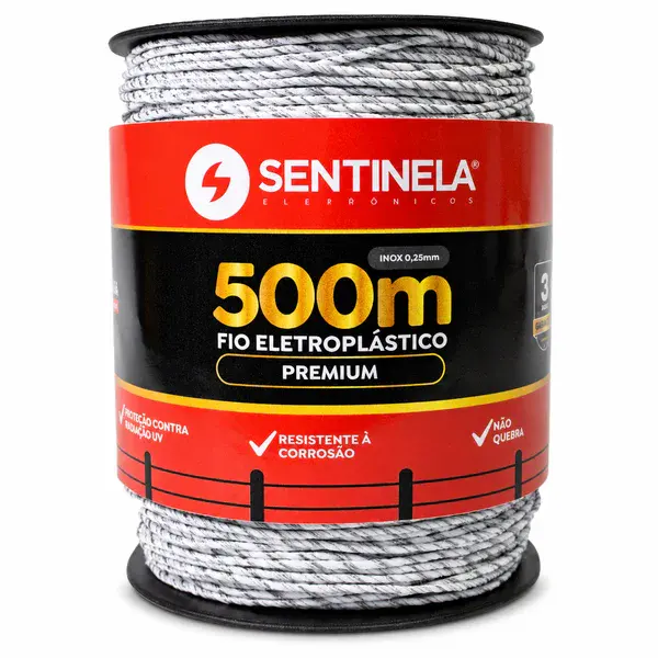 Fio eletroplástico 500MT extra forte premium - Sentinela — fotografia de referência