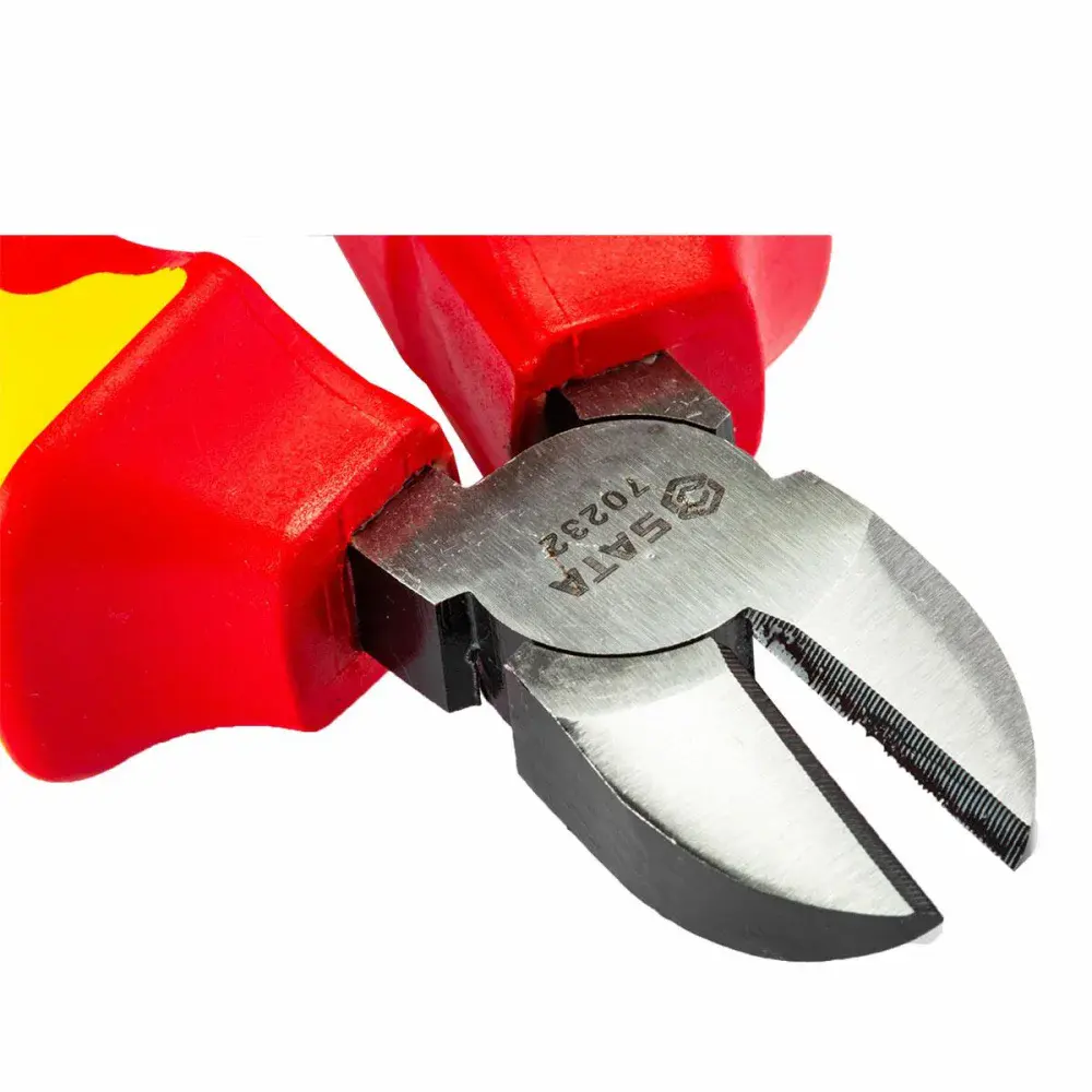 Alicate de corte diagonal vde em cr-v 6” Sata — fotografia 8