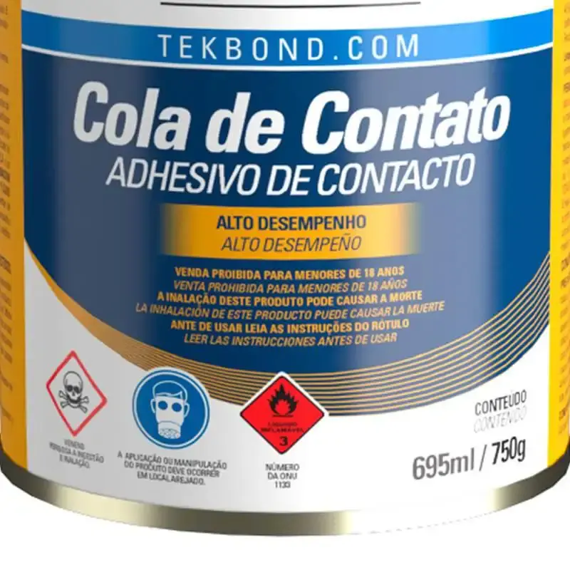 Cola de contato 750 GR 24301000730 Tekbond — fotografia 3