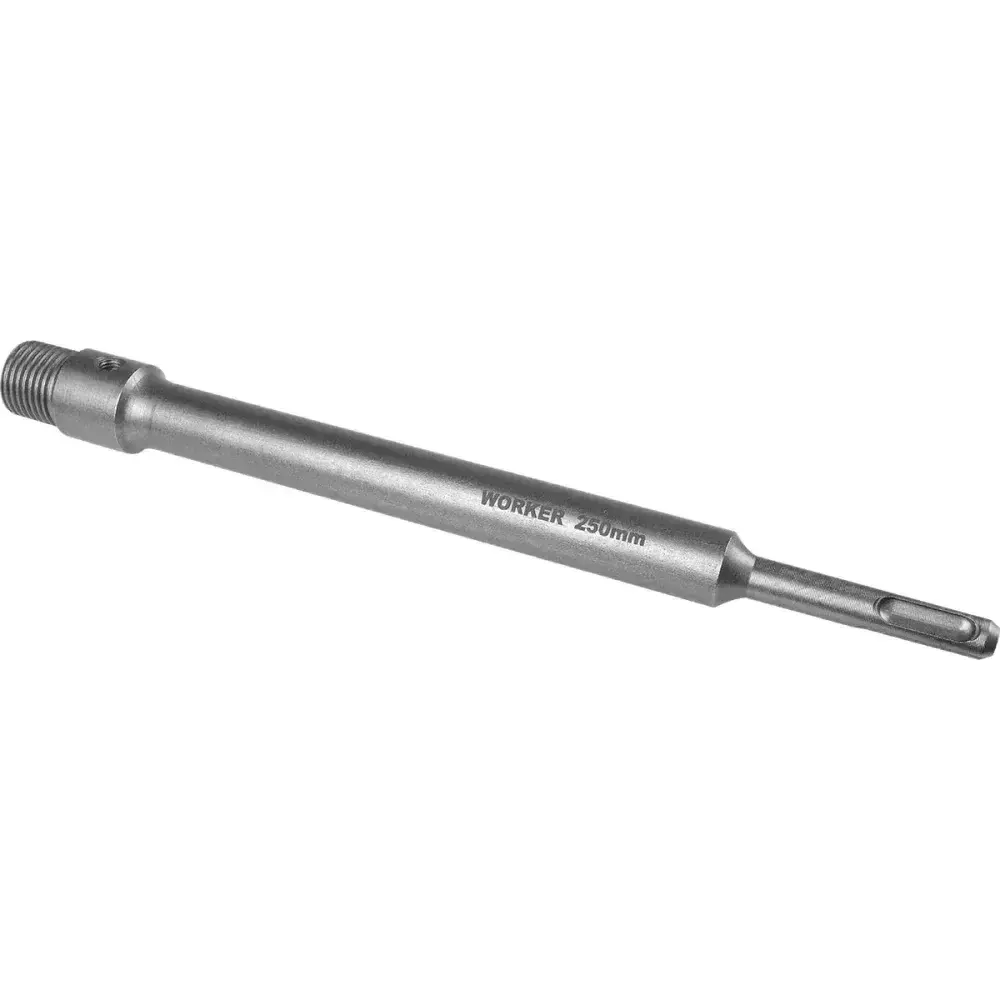 Haste adaptadora para serra copo com rosca M22 250MM Worker — fotografia 12