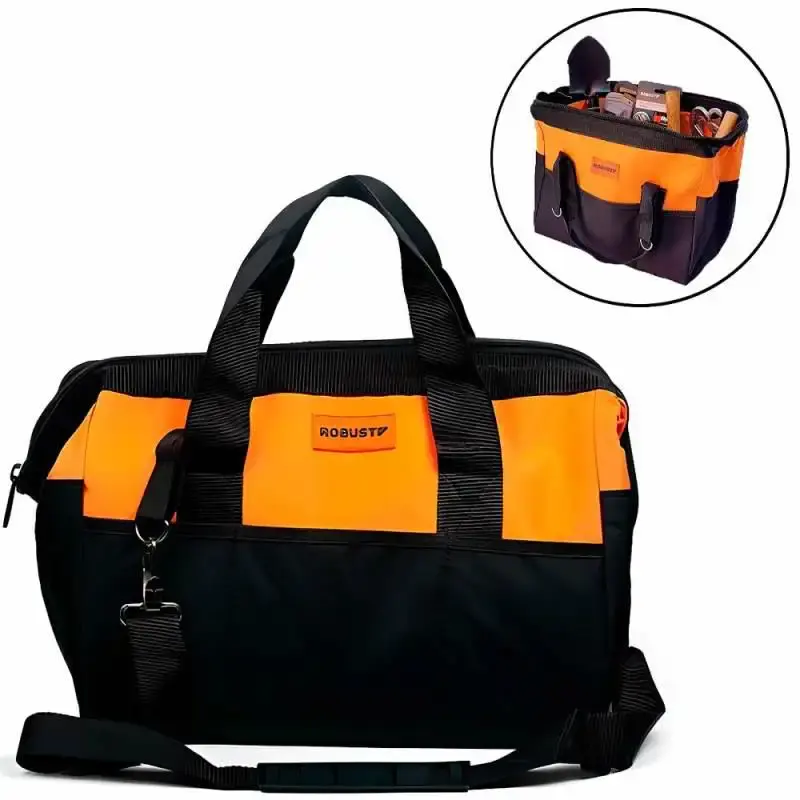 Bolsa em lona para ferramentas 16 pol com 20 bolsos S20805000 Robust — fotografia de referência