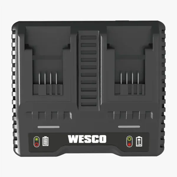 Carregador de baterias duplo 18V 2.0AH WS9919 - Wesco — fotografia de referência