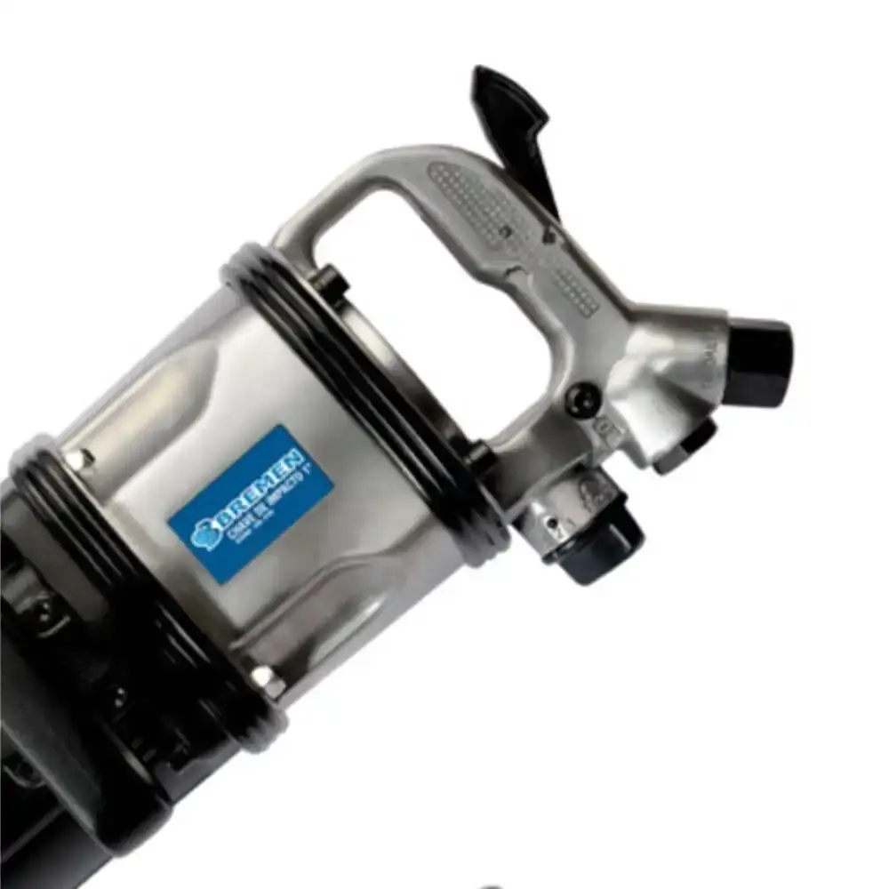Chave de impacto 1 pol pneumática 3800NM com 4 soquetes 8789 Bremen — fotografia 4