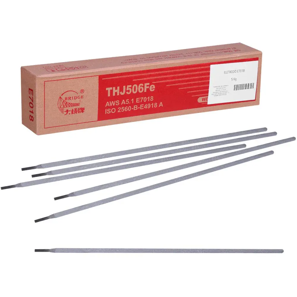 Eletrodo para soldagem E7018 4,00X400MM 5KG Bridge