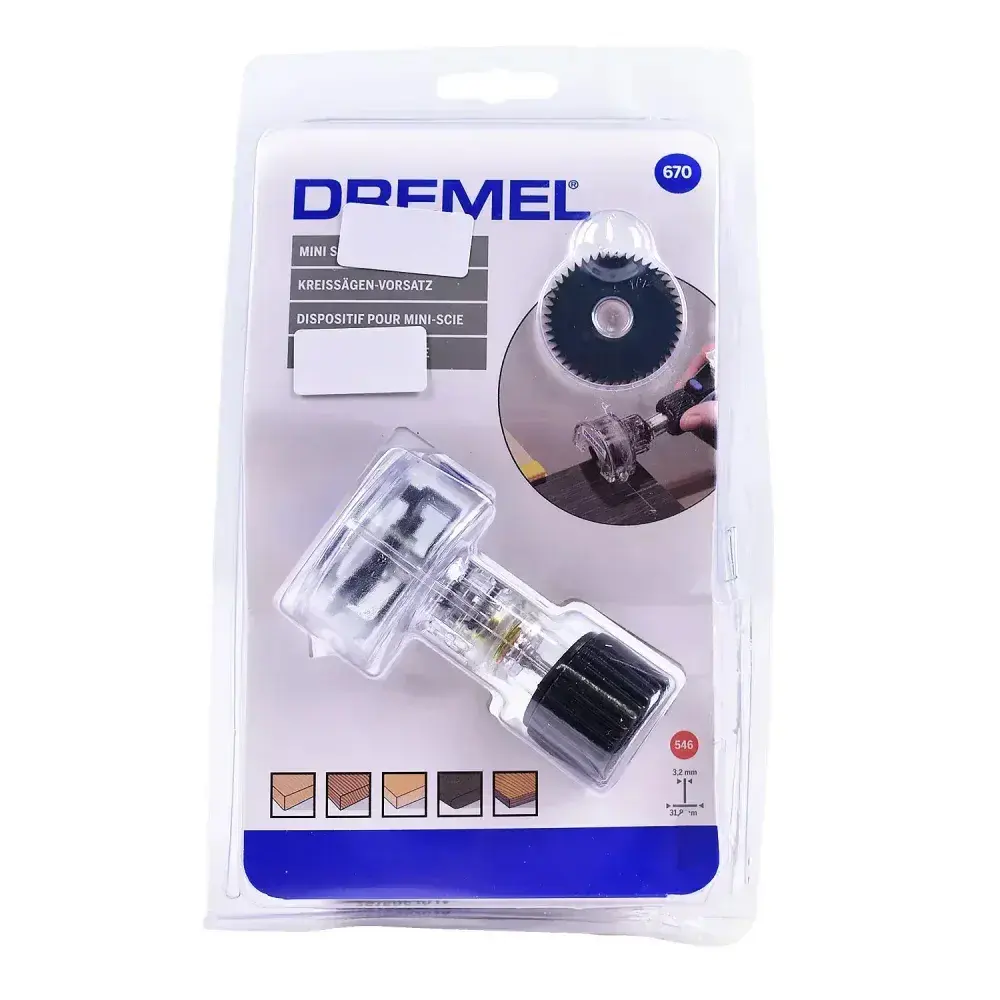 Mini serra modelo 670 Dremel — fotografia 10