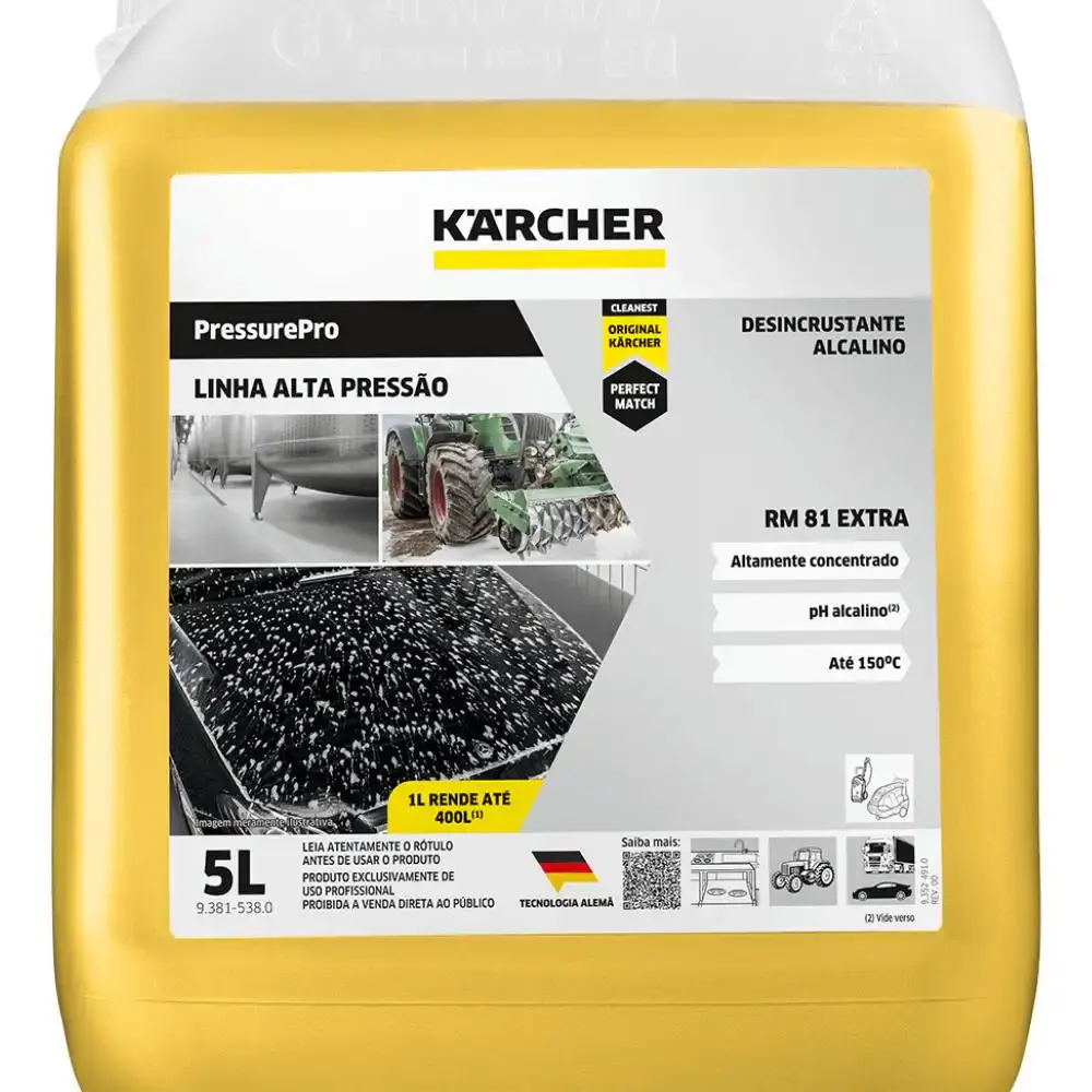 Detergente desincrustante alcalino RM 81 5L Karcher — fotografia 3