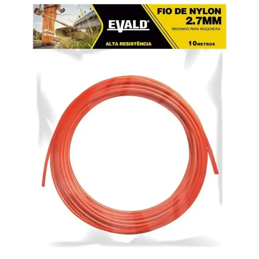 Roçadeira a gasolina 2T 52CC VR520E part. elétrica e 10 metros de fio de nylon Vulcan — fotografia 3