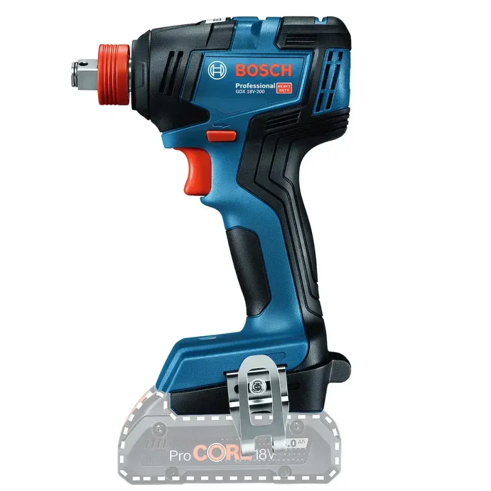 Chave de impacto a bateria gdx 18V-200 18V Bosch — fotografia 6