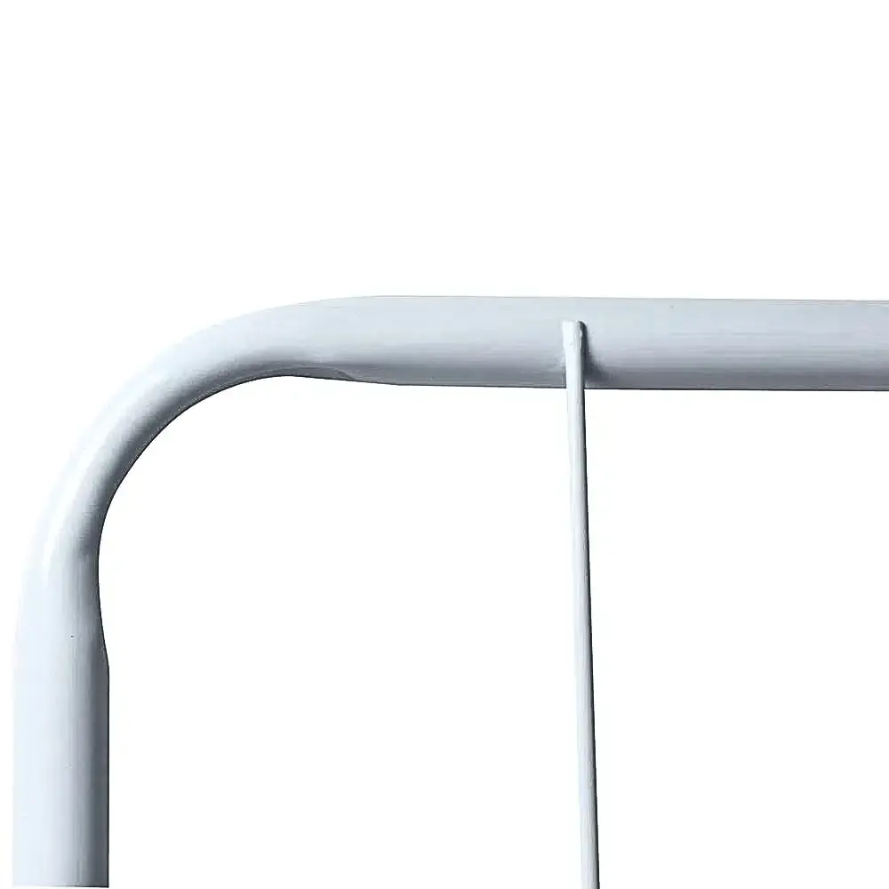 Varal de Teto em Aço 1,20 M x 56 CM Branco 006007 MOR — fotografia 4