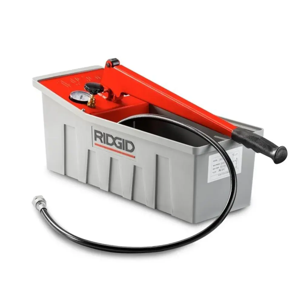 Caixa de ensaio de pressão 750 psi 13,5L modelo 1450 da Ridgid — fotografia 5