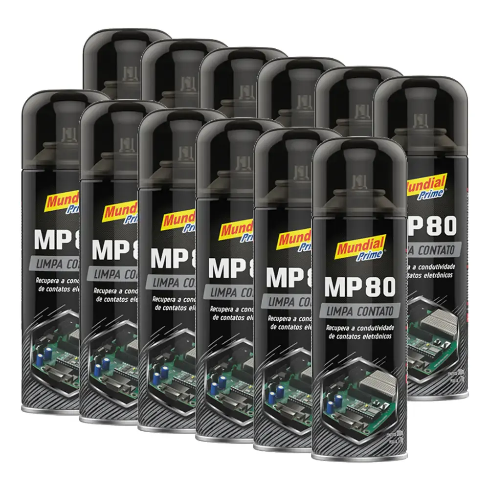 Limpa contatos elétricos 300ML 12 unidades AE06000019 mundial prime — fotografia de referência