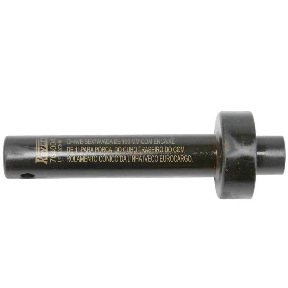 Chave sextavada cubo porca traseira redução 102MM Raven — fotografia 5